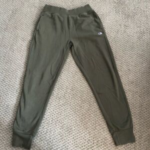 Green Champion Sweatpants